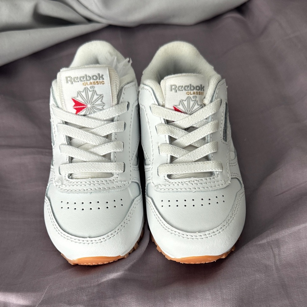 Reebok Kids White Sneakers - 6